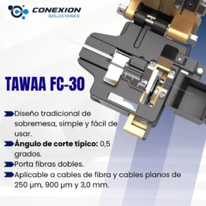 Cortadora de Fibra Óptica Tawaa FC-30
