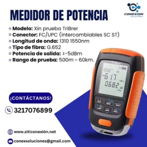 Medidor de Potencia Óptica TriBrer