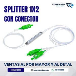 Splitter 1x2 con Conector