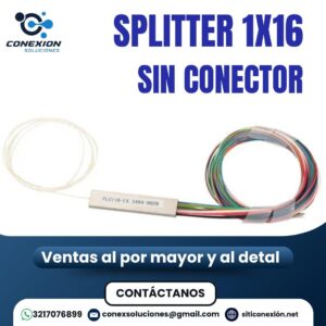 Splitter 1x16 sin Conector